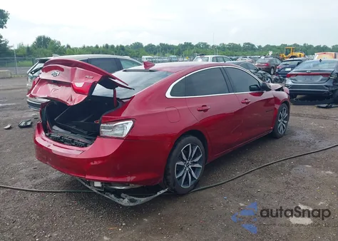 2024 Chevrolet Malibu Rs из США, поврежденный, VIN 1G1ZG5STXRF195549